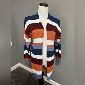 Ecowise women’s size medium open front long sleeve‎ cardigan sweater